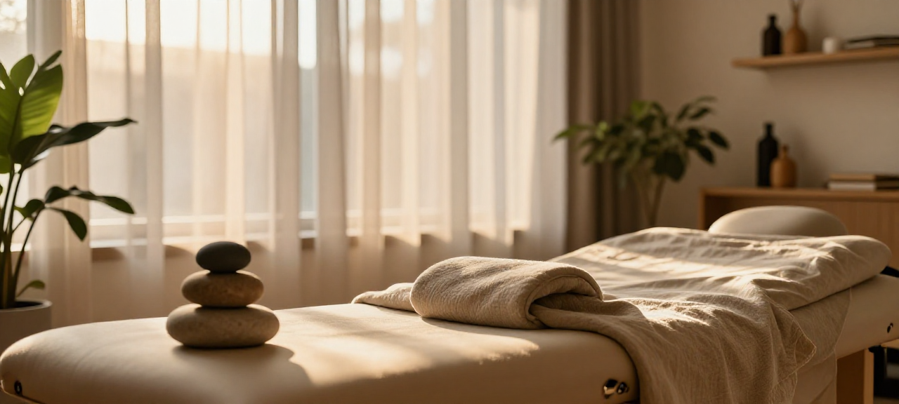 Calming wellness environment